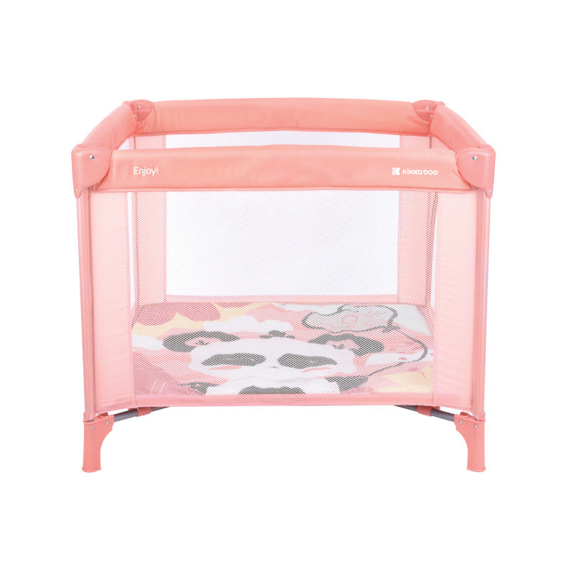 Laufgitter kikkaboo Playpen Enjoy -  Pink