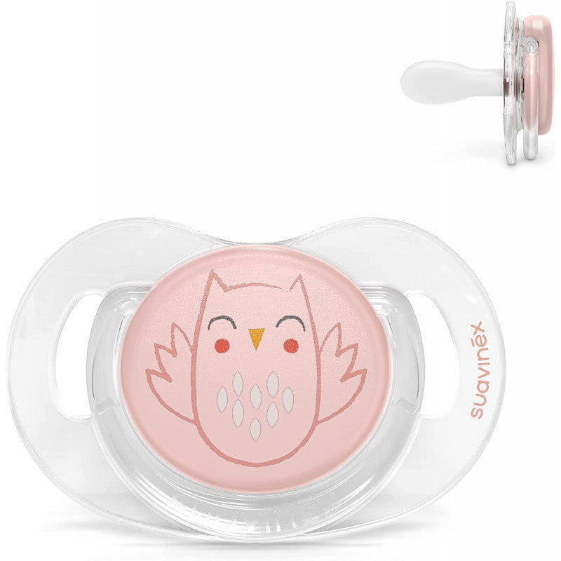 Suavinex - Ciuccio Bonhomia 0/6 Mesi - Rosa
