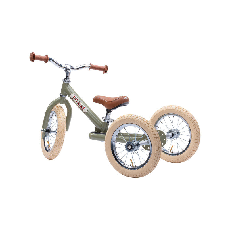 Bicicleta 2 en 1 Vintage - Verde
