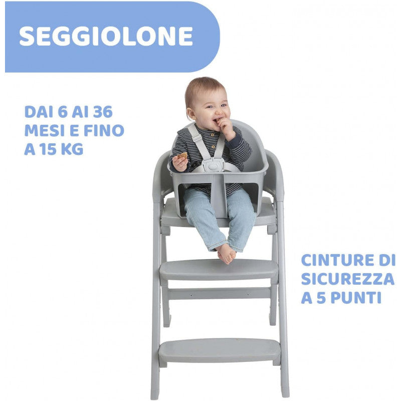 Chicco - Seggiolone Crescendo Milan Mist