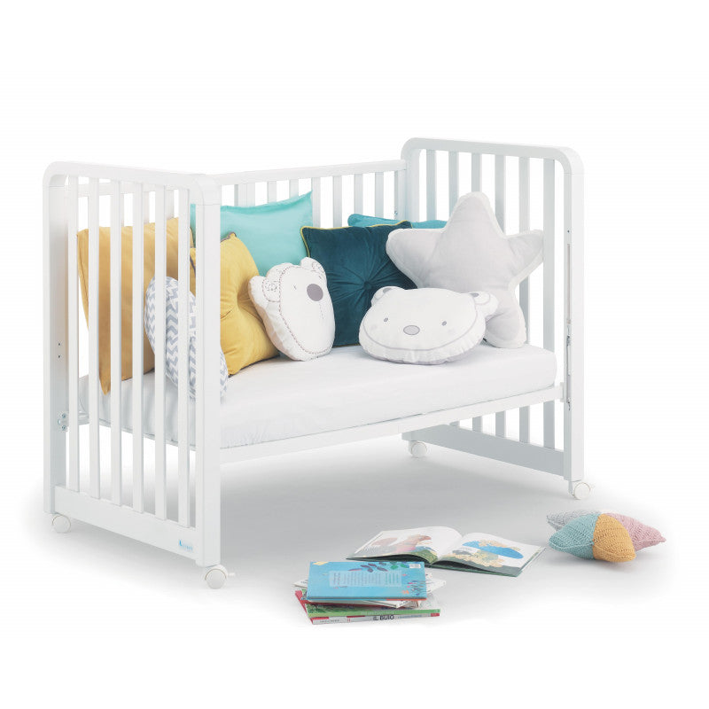 Lettino Glam con Piumone Classico - Bianco - 5