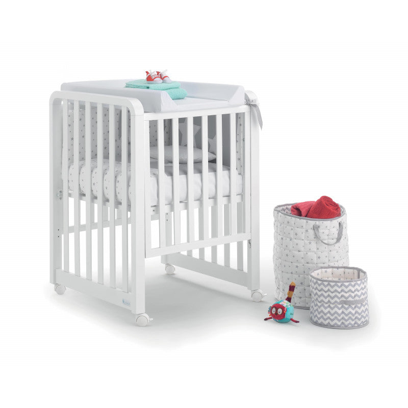Lettino Glam con Piumone Classico - Bianco - 6