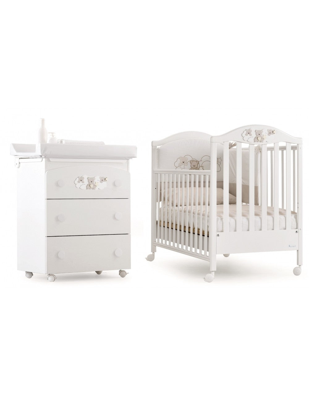 Offerta Cameretta Star Azzurra Design - Bianco - 2