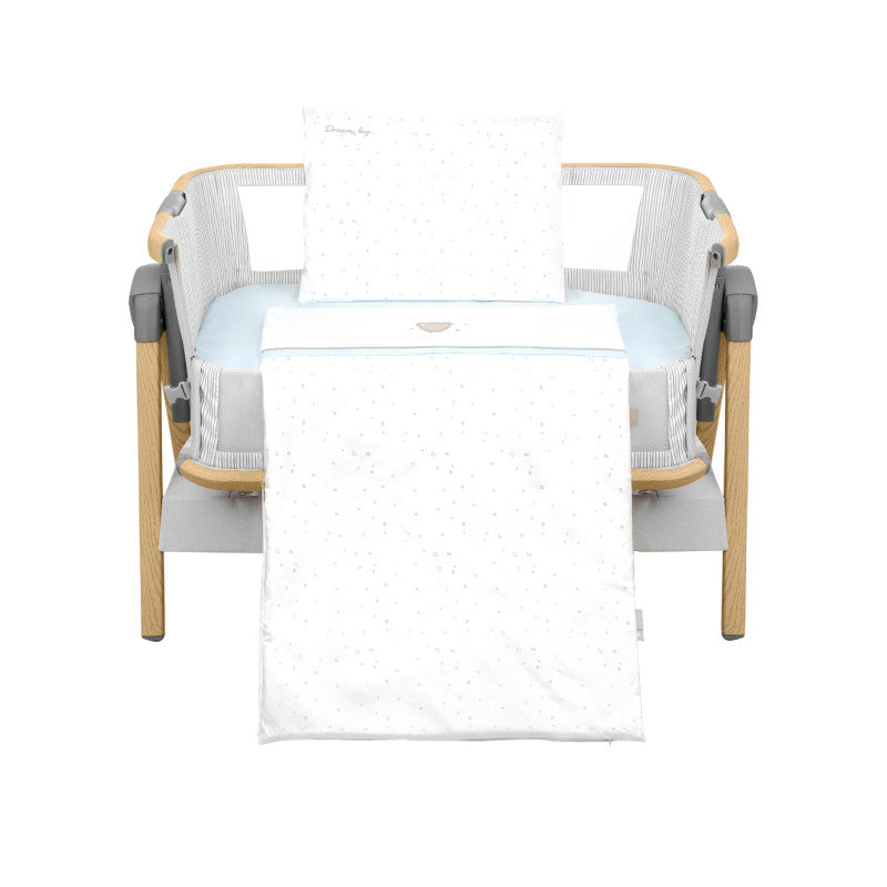 Juego Textil de Cuna de 3 Piezas - Dream Big Blue