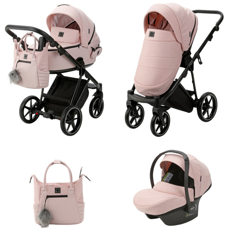 Kombikinderwagen Adamex Porto Pink Dream