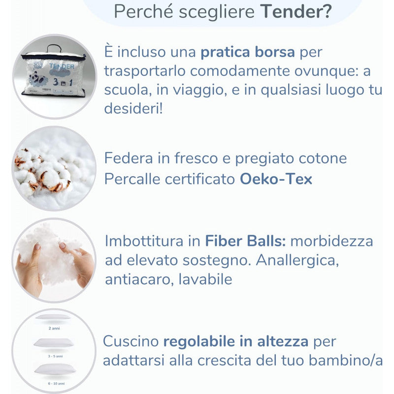 Cojín para cuna con altura regulable - 3