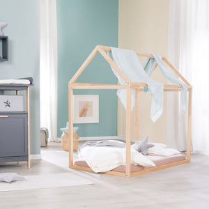 Cama Montessori - Casa de bambú - 3