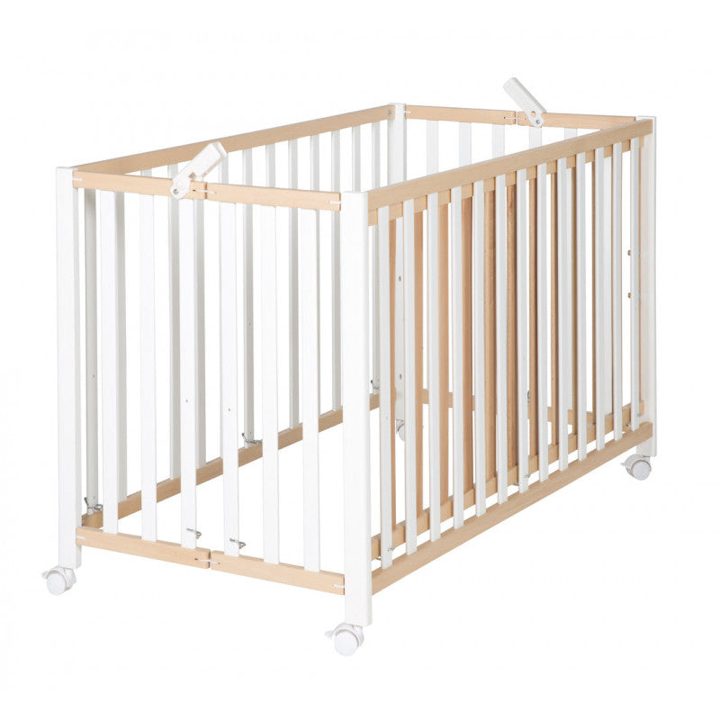 Lettino pieghevole Fold Up - Bianco Naturale - 5