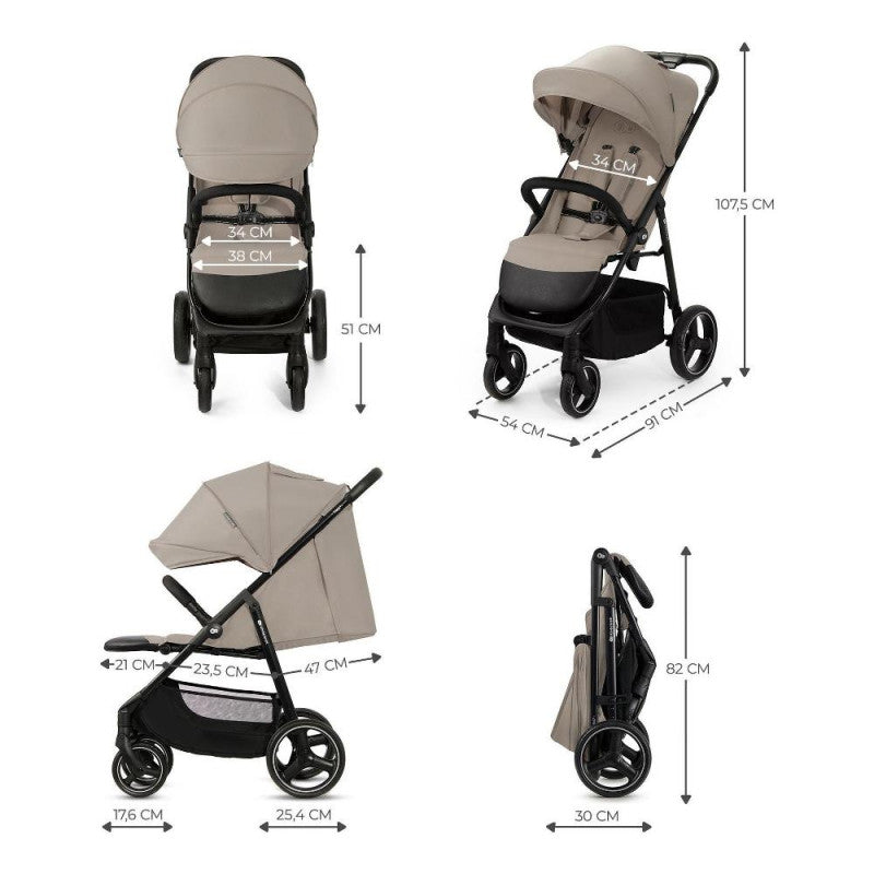 Cochecito Kinderkraft Trig Beige