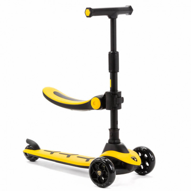 Patinete Lamborghini 2 en 1 - Amarillo