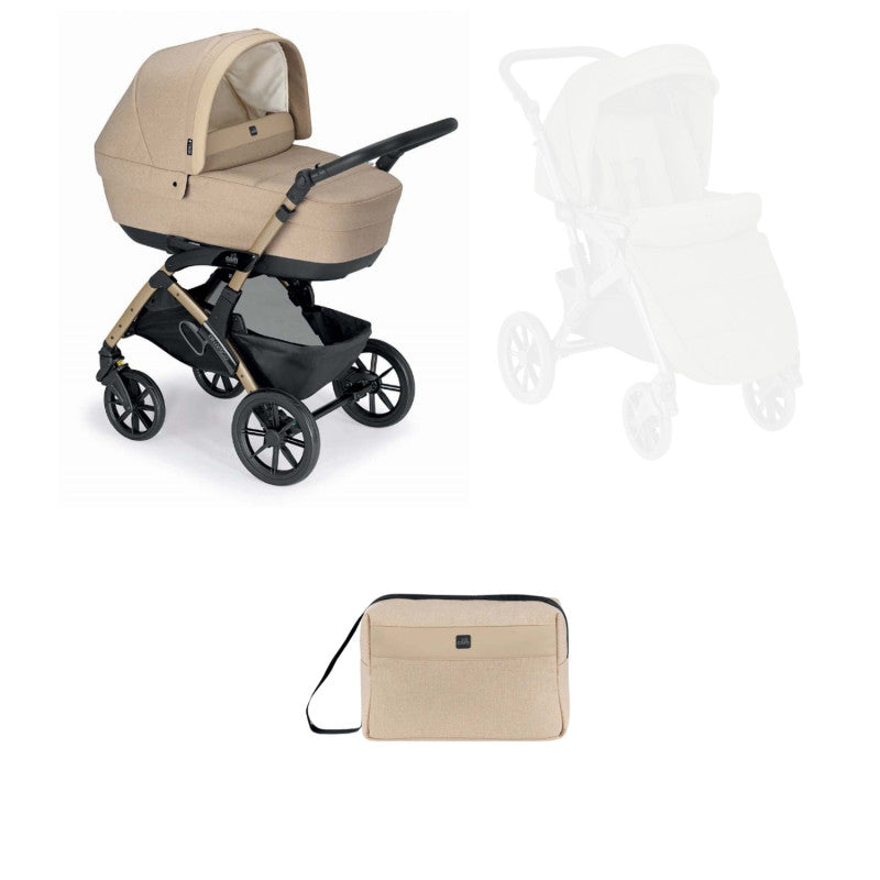 Dinamico Smart Cam - Cochecito Dúo - Beige
