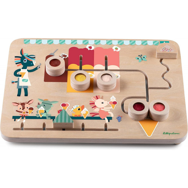 Pannello di Scoperta - Puzzle in Legno educativo