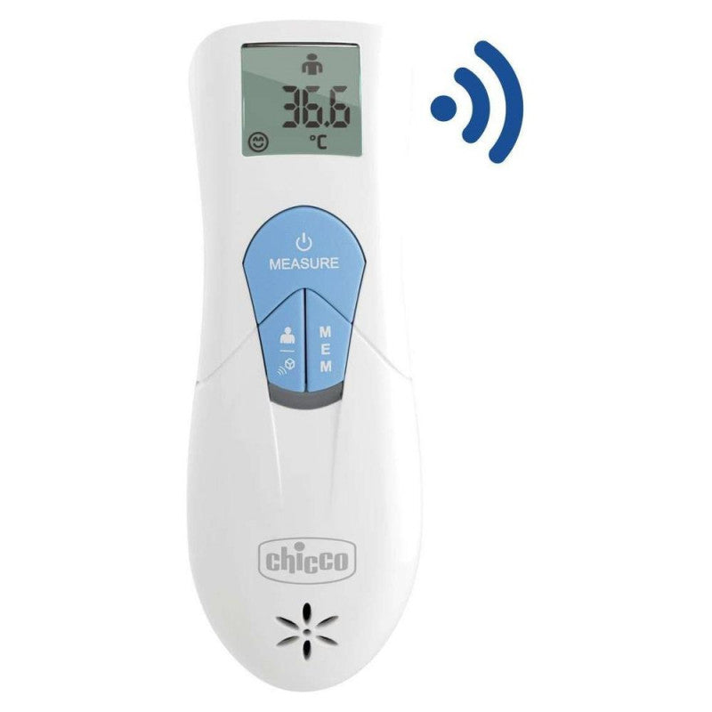 Termometro Chicco a distanza Thermo Family White e Blue