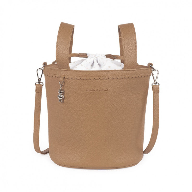 Bolso Bucket Icon Caramel
