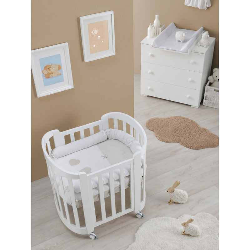 Babybetten Erbesi Sweet- Tortora - 5
