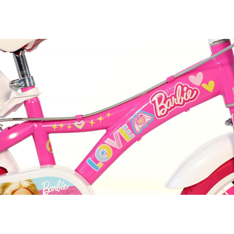 Bicicletta di Barbie - 16";Bicicletta di Barbie - Dimensioni 12", 14" e 16""