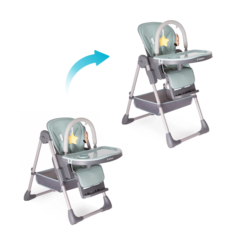 Hochstühle Kidnort Jordgubbe Verde