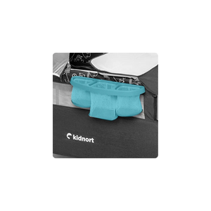Cunas de viaje Kidnort Stugan Light Grey - 3