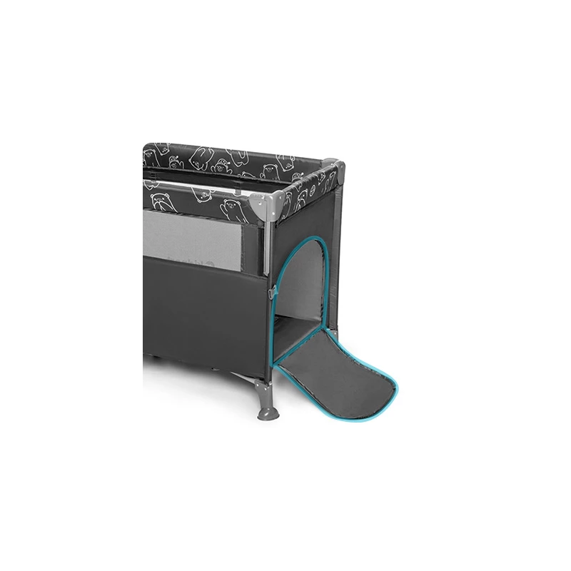 Cunas de viaje Kidnort Naste Grey - 5