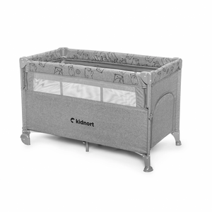 Cunas de viaje Kidnort Naste Light Grey - 9