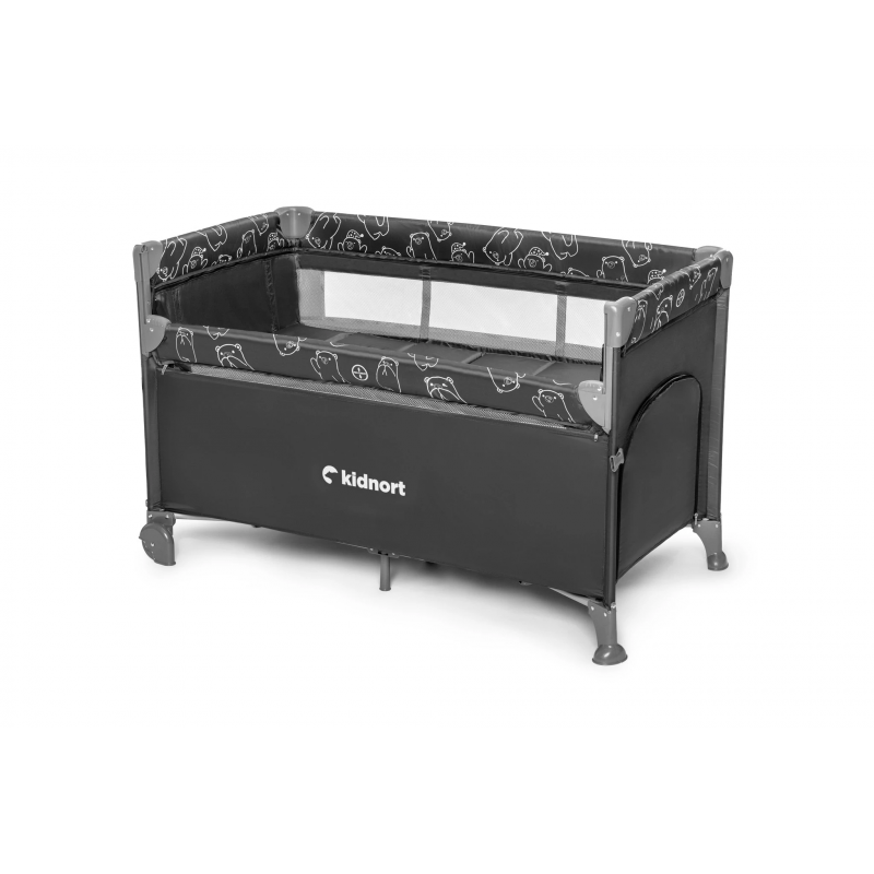 Cunas de viaje Kidnort Naste Grey - 12