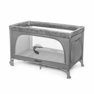 Cunas de viaje Kidnort Grotta Light Grey