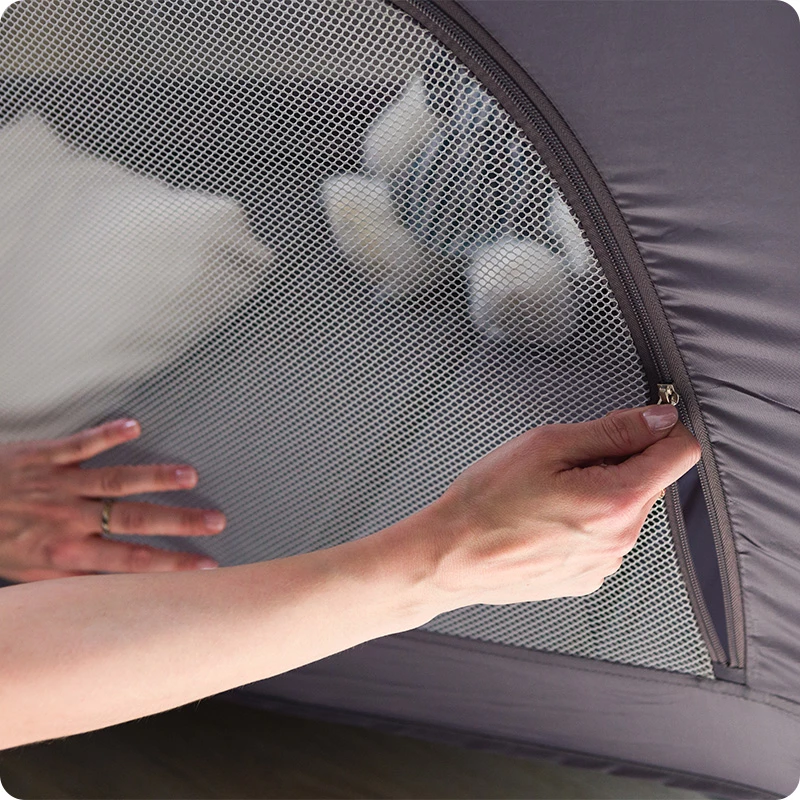 Lit de camp avec matelas enroulable - 7