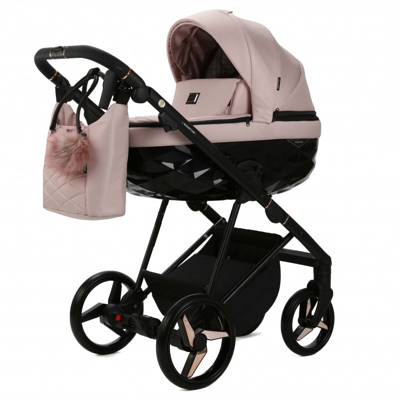 Kombikinderwagen Adamex Quantum Star Sweet Pink