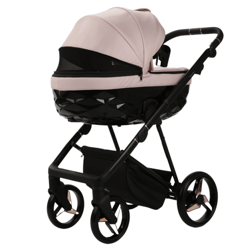 Kombikinderwagen Adamex Quantum Star Sweet Pink