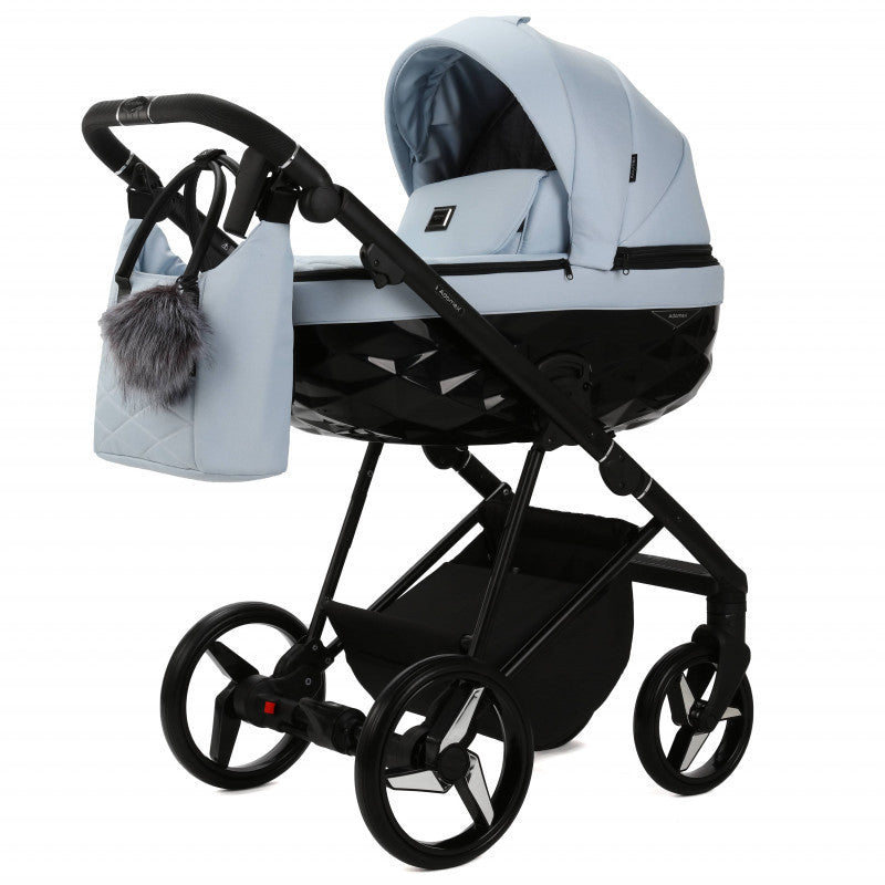 Kombikinderwagen Adamex Quantum Star Azure Bliss