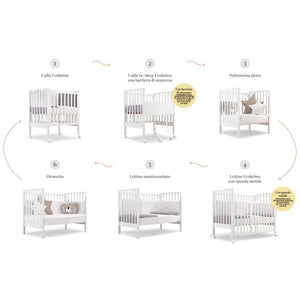 Cunas para Niños Erbesi Evolution Titanio - 5