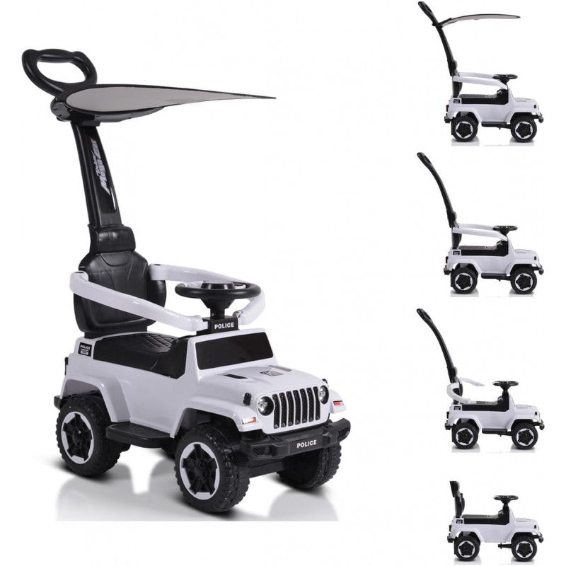 4 in 1 AufsitzautoWeiß