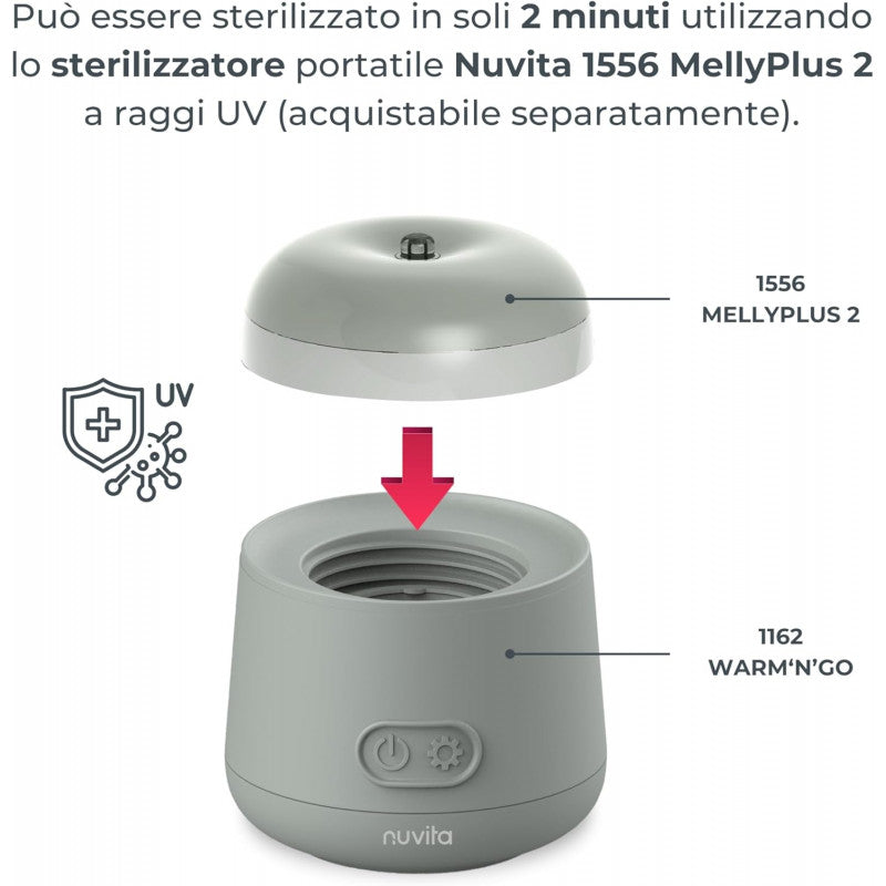 Calientabiberones Portátil Nuvita Universal Warm' n go
