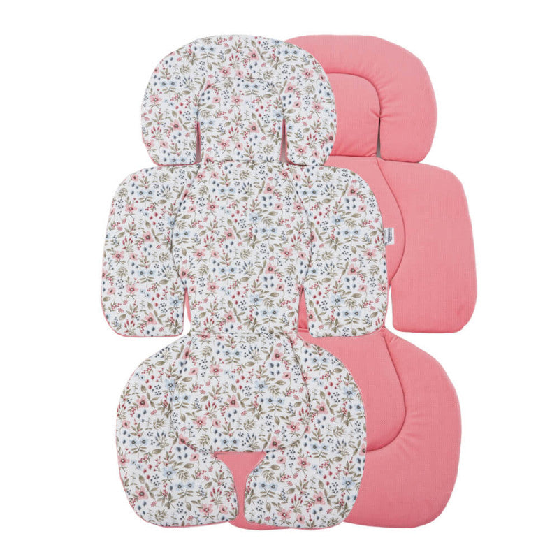 Colchoneta universal para silla de paseo y silla de coche - Rosa