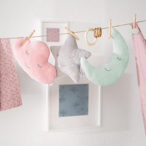 Almohada decorativa para el dormitorio de la Luna Verde - 4