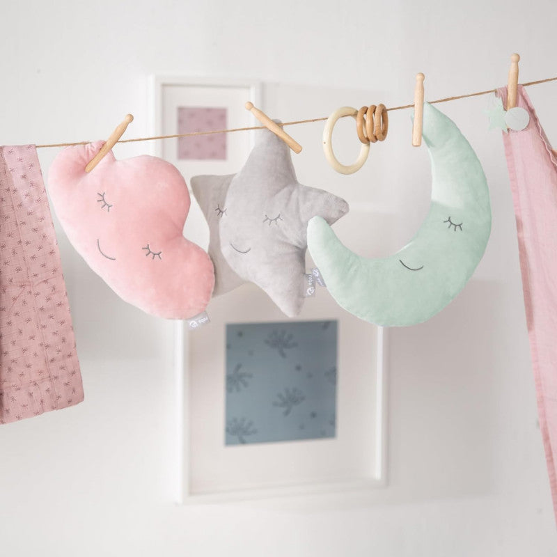 Almohada decorativa para el dormitorio de la Luna Verde - 4