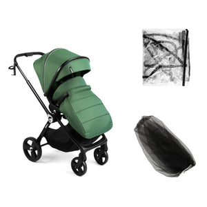 Lit bébé complet avec poussette 2 en 1 Isbjiorn Vert - 19