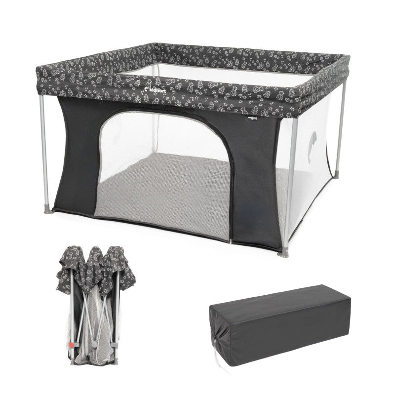 Laufgitter Kidnort Snøen-  Dark Grey