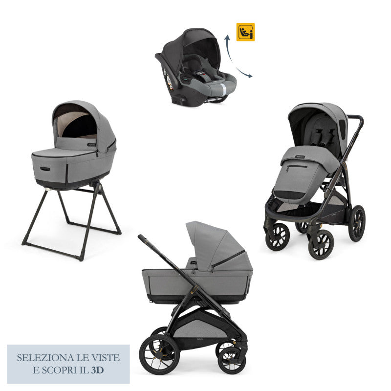 Trío Inglesina Aptica XT Darwin Canyon Grey