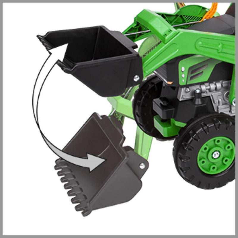 Big-Jim Loader Pedale Senza rimorchio Portata 25 kg.