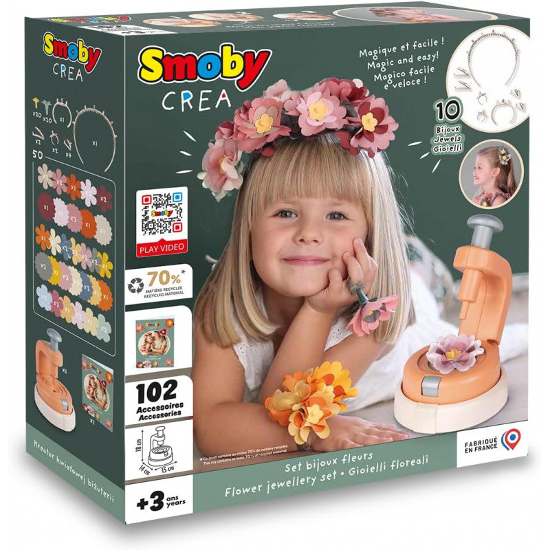 Smoby Créa - Schmuckset in Blumenform