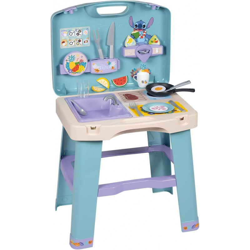 Smoby - Stitch - Küche - Faltbarer Koffer
