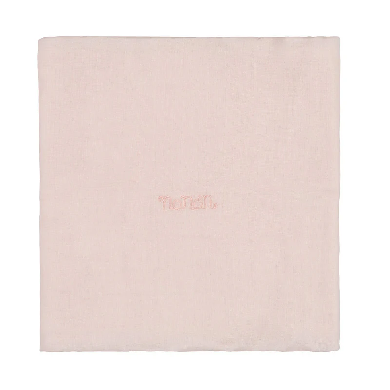 Set 3 mussole Nanan rosa 80x80 cm