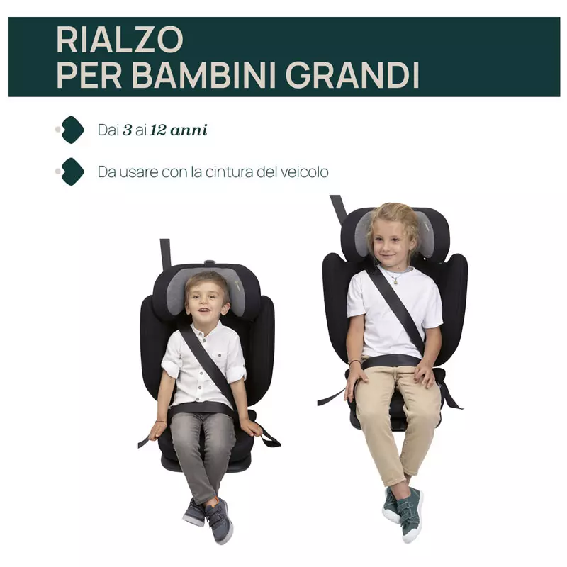 copy of Chicco FOLD & GO Easy Recline Posh Black Autositz in I-Size