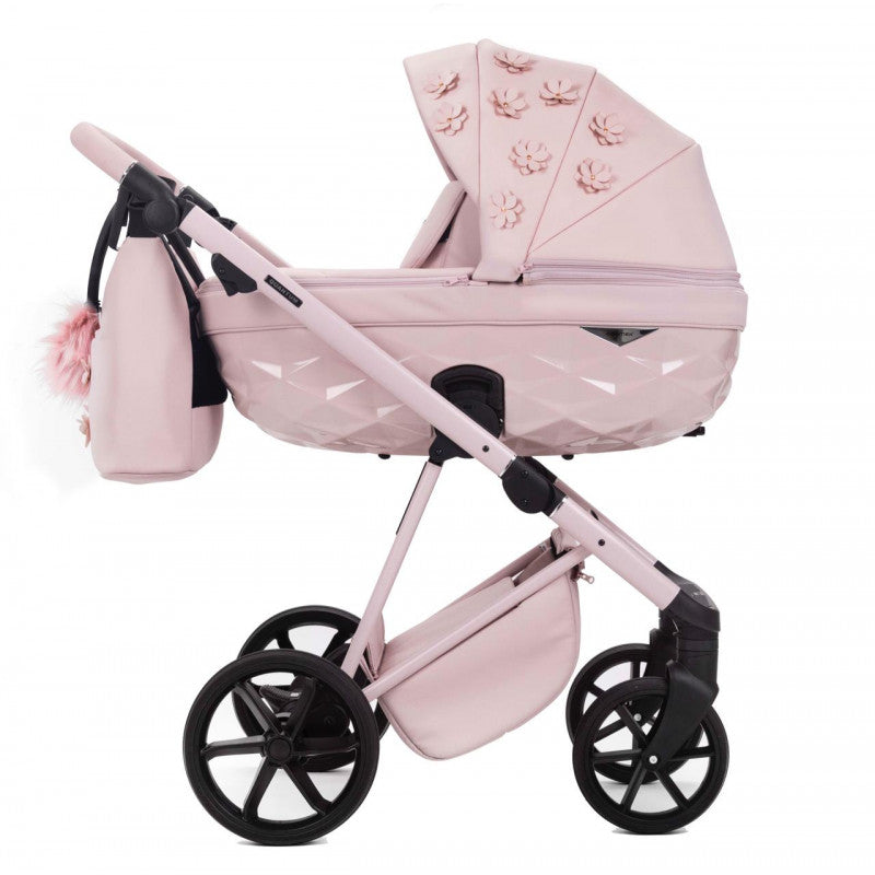 Kombikinderwagen Adamex Quantum Luxurious Pink