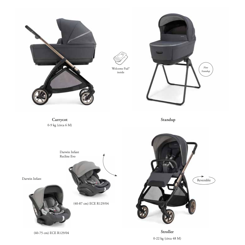 Trío Inglesina Electa 2026 Darwin Infant