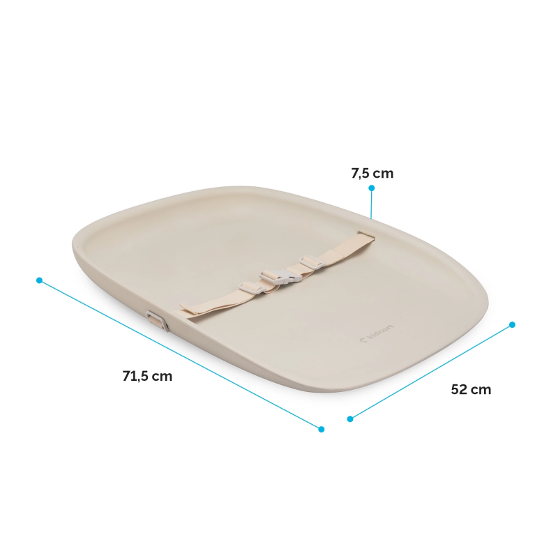 Rengjor Beige Schaumstoff-Wickelmatte