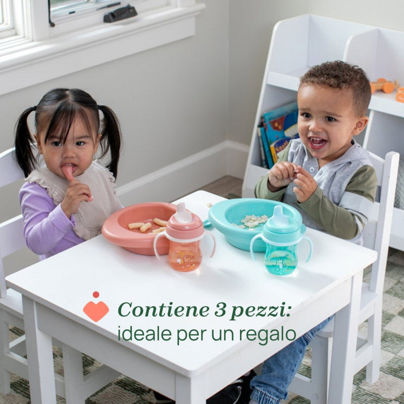 Set Primera Papilla 6M+Chicco Rosa