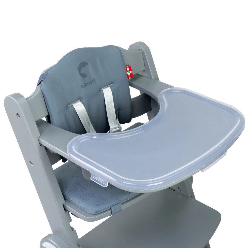 Seggiolone Evolutivo Kidnort Drommer Dark Grey