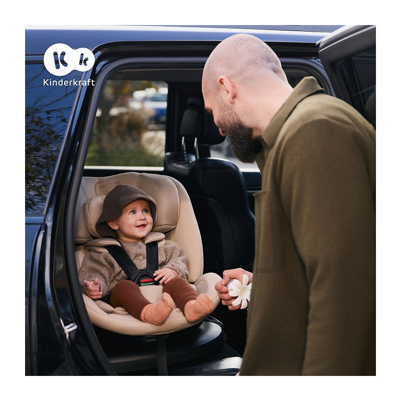 Seggiolino Auto Girevole 360° XPEDITION Kinderkraft Grey